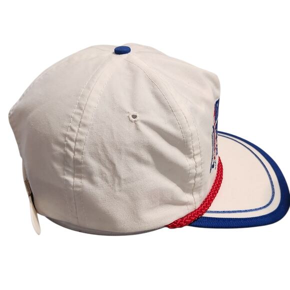 Kennedy Space Center Hat Spaceport USA White Blue Red Adjustable - Picture 2 of 5